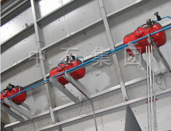 熱電廠(chǎng)空氣炮安裝案例